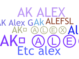 الاسم المستعار - Akalex
