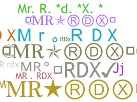 الاسم المستعار - MRRDX
