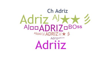 الاسم المستعار - Adriz