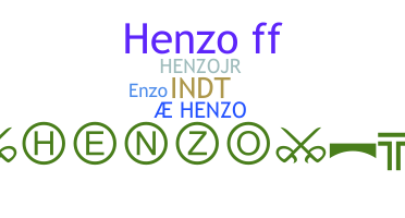 الاسم المستعار - Henzo