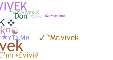 الاسم المستعار - MrVivek