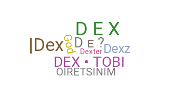 الاسم المستعار - dex
