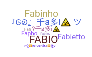 الاسم المستعار - Fabio