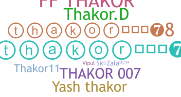 الاسم المستعار - Thakor007