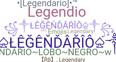 الاسم المستعار - legendario