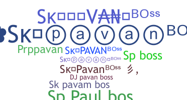 الاسم المستعار - SkPavanBoss