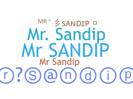 الاسم المستعار - MrSandip