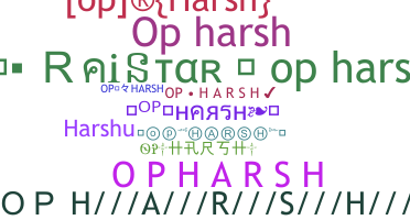 الاسم المستعار - Opharsh