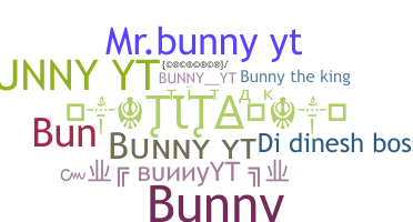 الاسم المستعار - BunnyYT