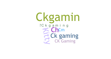 الاسم المستعار - Ckgaming