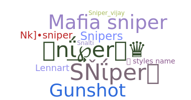 الاسم المستعار - snipers