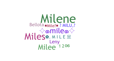 الاسم المستعار - MiLe