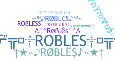 الاسم المستعار - Robles