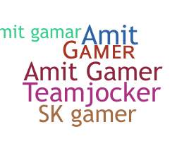 الاسم المستعار - AmitGamer