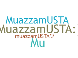الاسم المستعار - MuazzamUsta