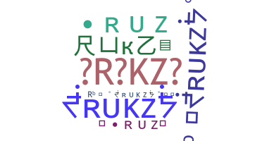 الاسم المستعار - RUKZ
