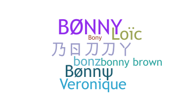 الاسم المستعار - Bonny