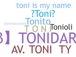 الاسم المستعار - Toni