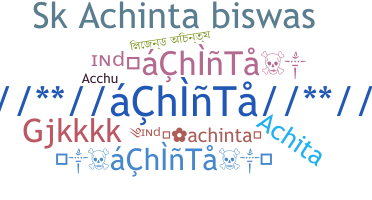 الاسم المستعار - Achinta