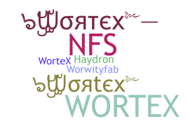 الاسم المستعار - Wortex