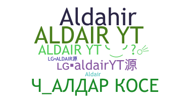 الاسم المستعار - AldairYT