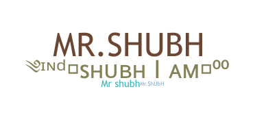 الاسم المستعار - MrSHUBH