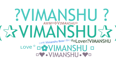 الاسم المستعار - Vimanshu