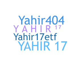 الاسم المستعار - Yahir17
