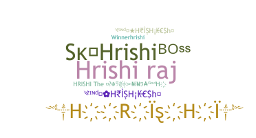 الاسم المستعار - hrishi