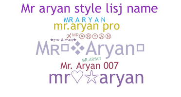 الاسم المستعار - MrAryan