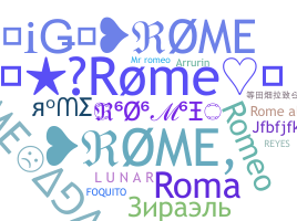الاسم المستعار - rome