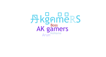 الاسم المستعار - AkGamers