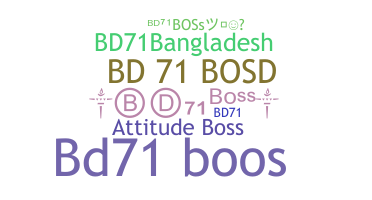 الاسم المستعار - BD71BosS