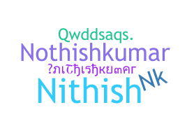 الاسم المستعار - NITHISHKUMAR