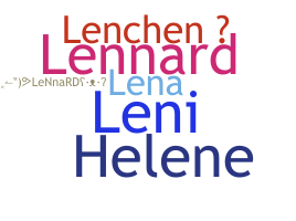الاسم المستعار - lenchen