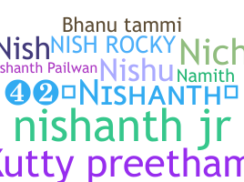 الاسم المستعار - Nishanth