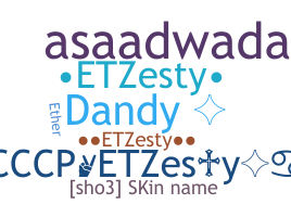 الاسم المستعار - ETZesty