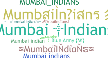 الاسم المستعار - MumbaiIndians