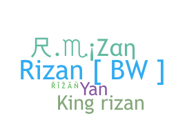 الاسم المستعار - Rizan