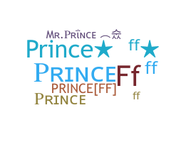 الاسم المستعار - PrinceFF
