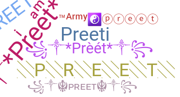 الاسم المستعار - Preet