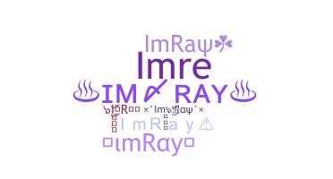 الاسم المستعار - ImRay