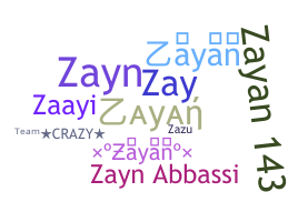 الاسم المستعار - Zayan