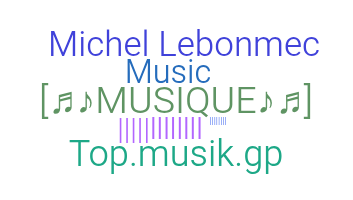 الاسم المستعار - Musique