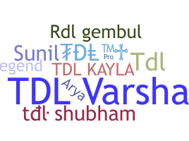 الاسم المستعار - TDL