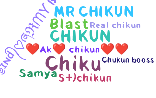 الاسم المستعار - Chikun