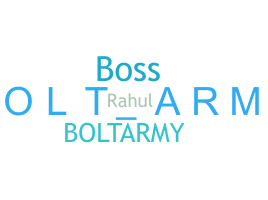 الاسم المستعار - Boltarmy