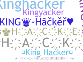 الاسم المستعار - kinghacker