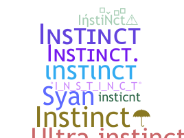 الاسم المستعار - Instinct