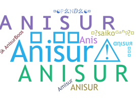 الاسم المستعار - Anisur